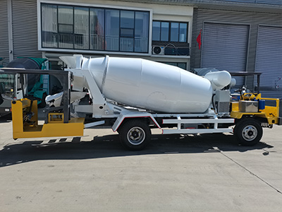 双向驾驶隧道混凝土搅拌车